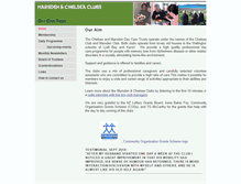 Tablet Screenshot of marsdenclub.org.nz